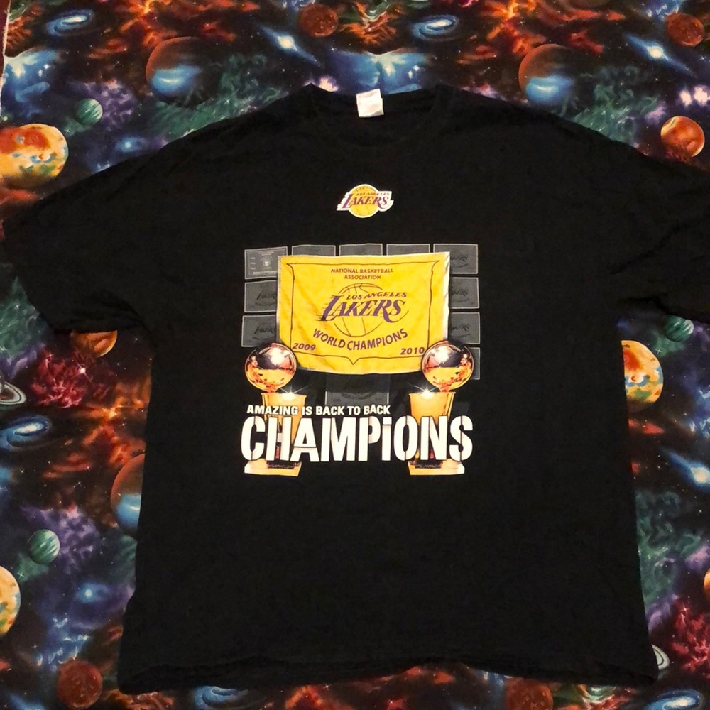 Lakers Back to Back Champions T-shirt